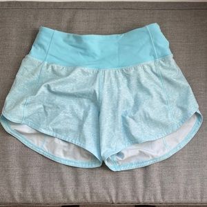 Lululemon Hotty hot shorts, size zero, 4 inch